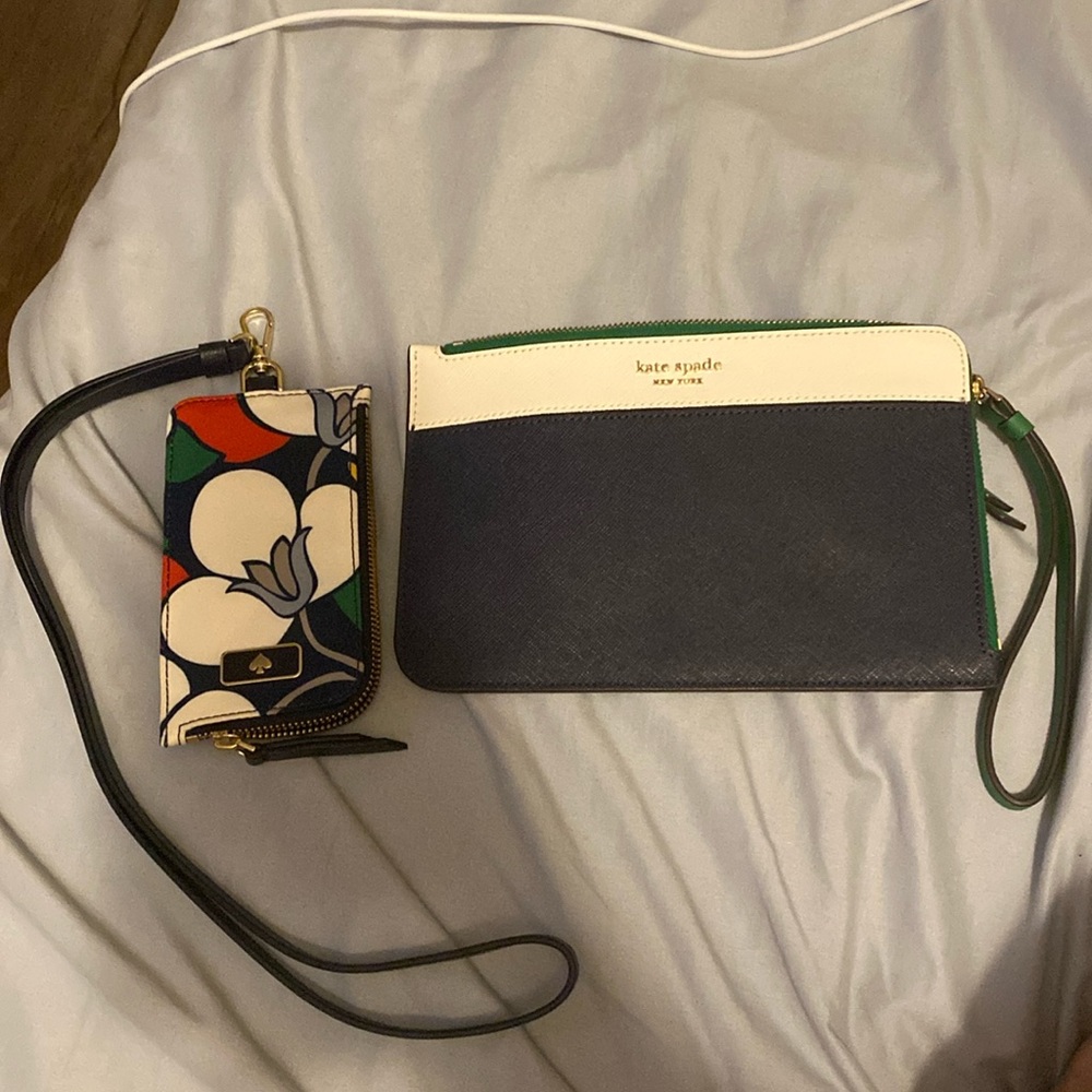 Late spade wristlet with card wristlet brand new with tags